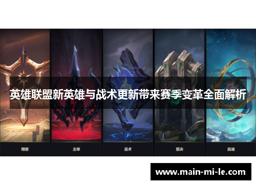 英雄联盟新英雄与战术更新带来赛季变革全面解析