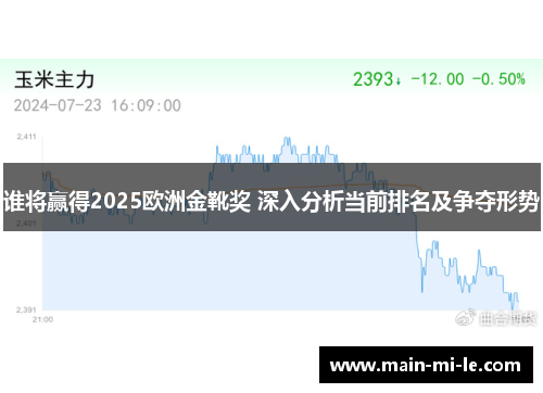 谁将赢得2025欧洲金靴奖 深入分析当前排名及争夺形势
